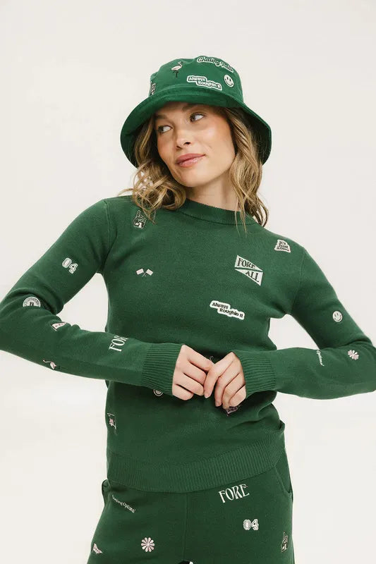 Fore All Dorothy Sweater - Green Icon