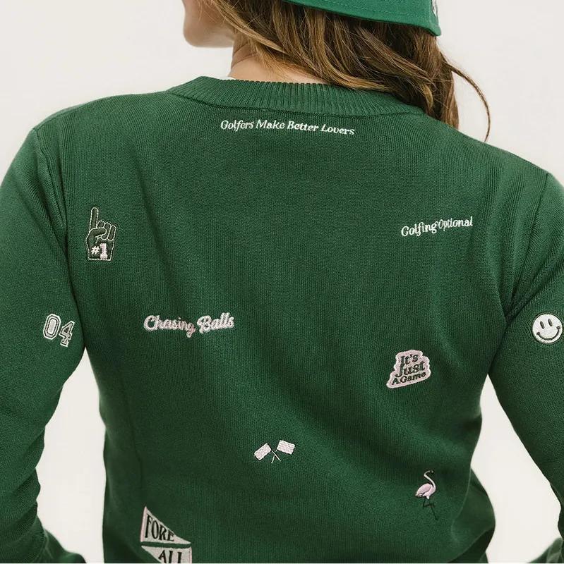 Fore All Dorothy Sweater - Green Icon