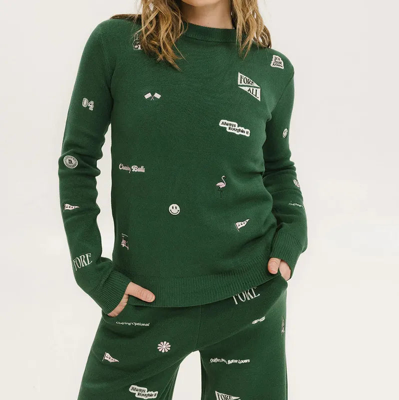 Fore All Dorothy Sweater - Green Icon