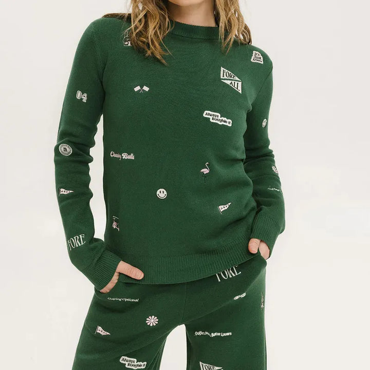 Fore All Dorothy Sweater - Green Icon