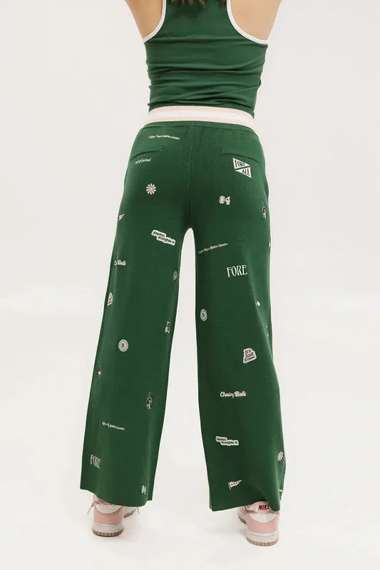 Fore All Kennedy Pants - Green Icon