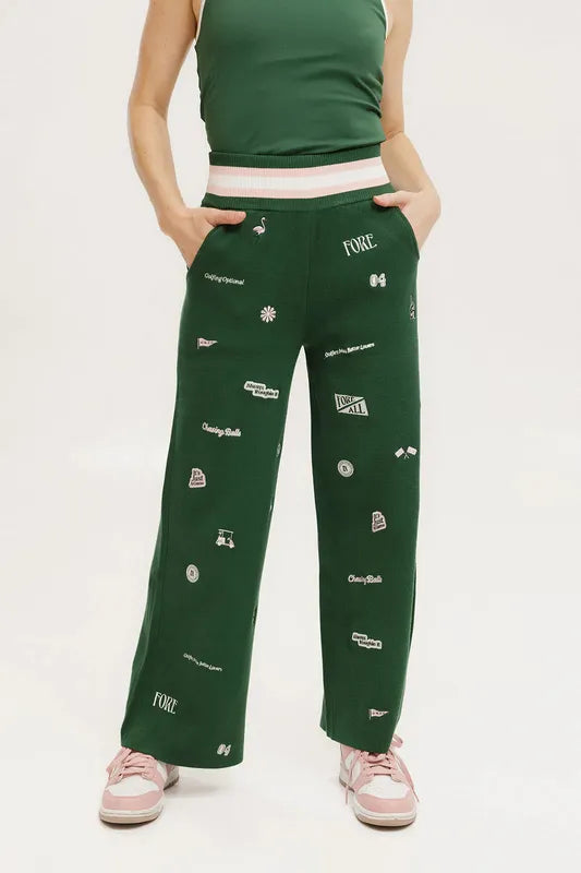 Fore All Kennedy Pants - Green Icon