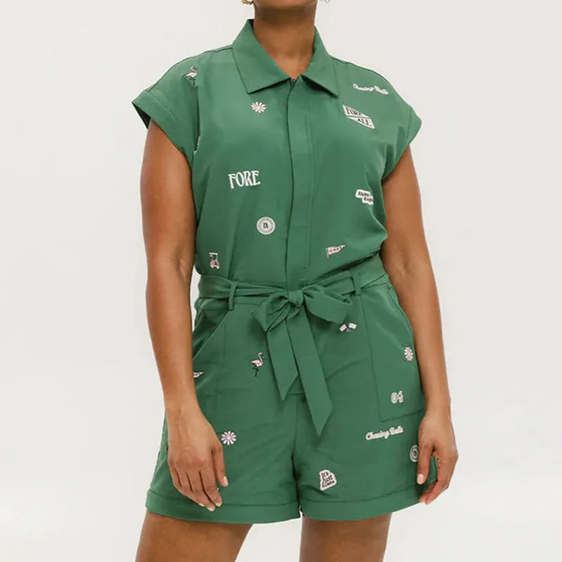 Fore All Danny Romper - Green Icon