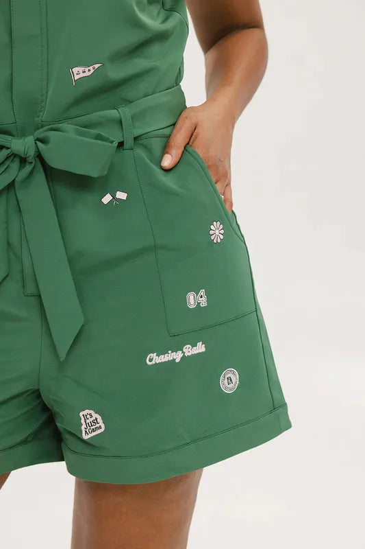 Fore All Danny Romper - Green Icon