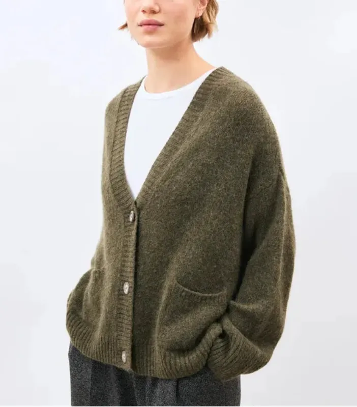 Humility Mondo Cardigan - Khaki