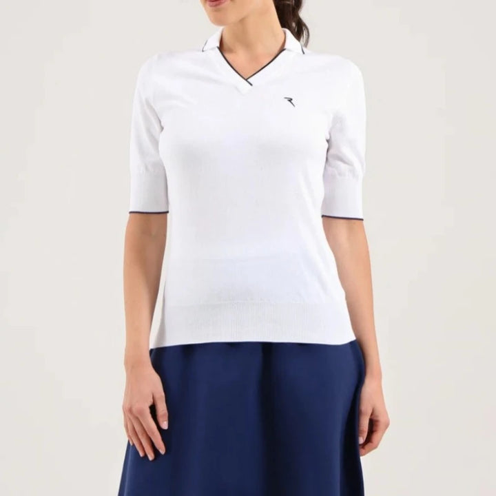 Chervò Neva S/S Polo - White