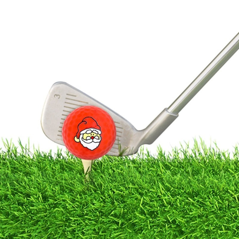 Navika Red Golf Ball - Santa Claus