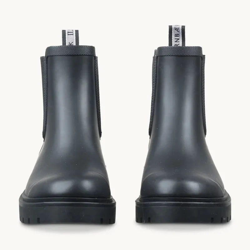 Ilse Jacobsen Short Chelsea Rain Boots - Navy