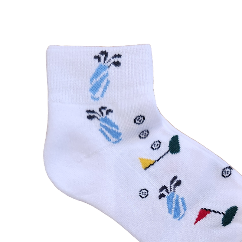 On the Tee Socks - Golf Bag & Clubs