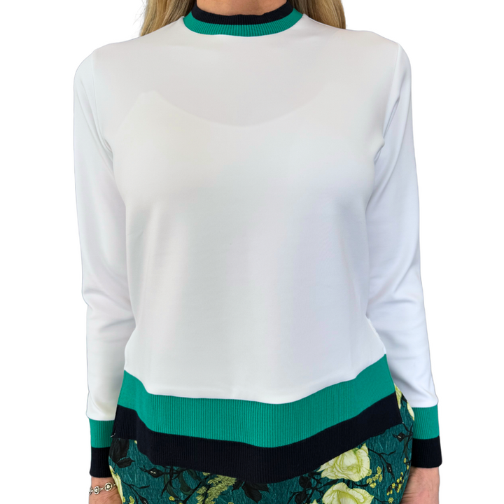 Foray Golf Scuba Crew - White/Green