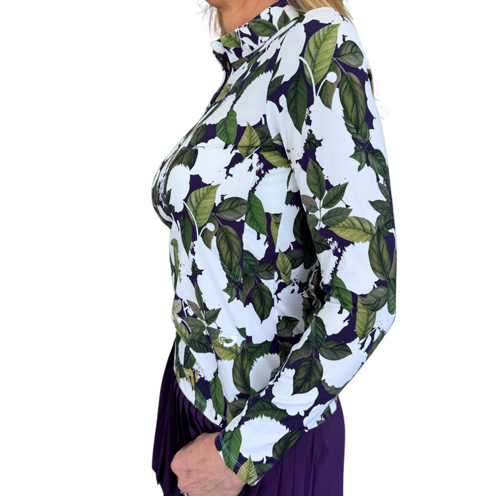 Foray Golf Sun Shirt - Rae of Sunshine Purple