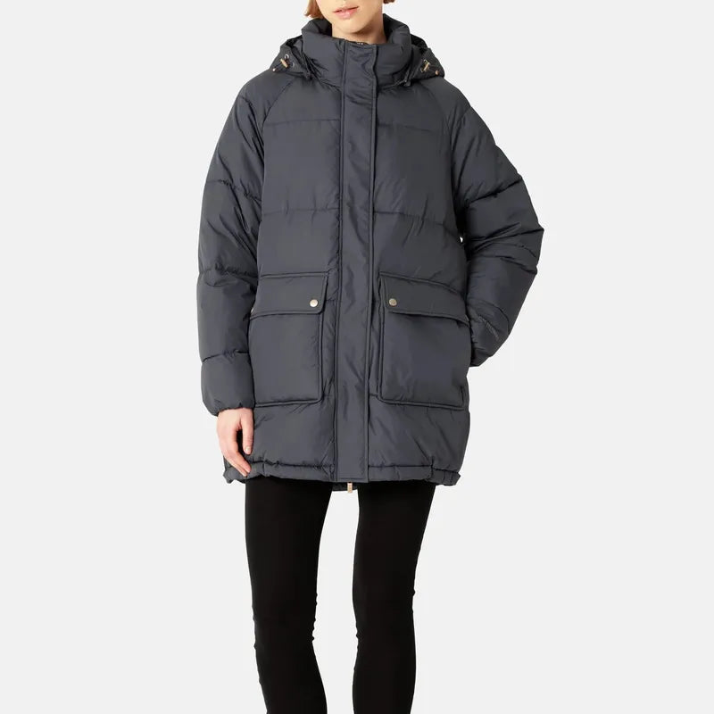 Ilse Jacobsen Padded Coat - Ombre Blue