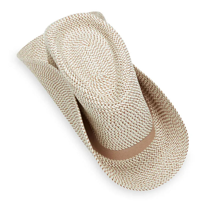 Wallaroo Charlie Fedora - Ivory/Taupe