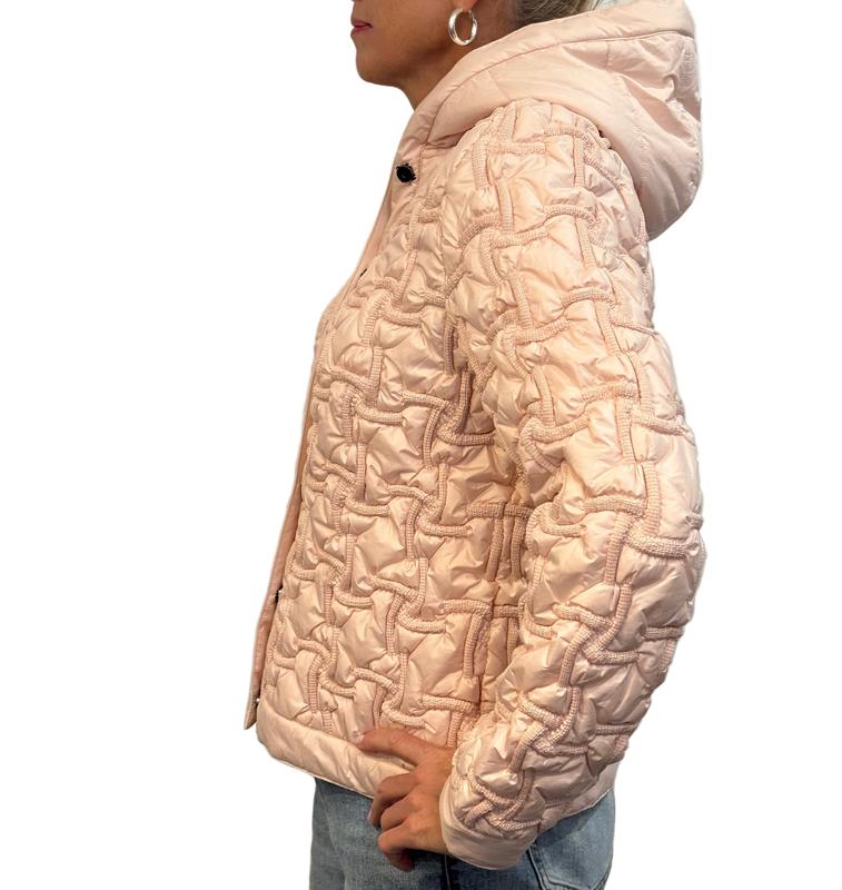 Atelier by Lyse Spenard Bubble Coat - Rose