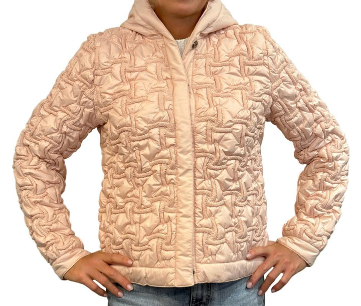 Atelier by Lyse Spenard Bubble Coat - Rose