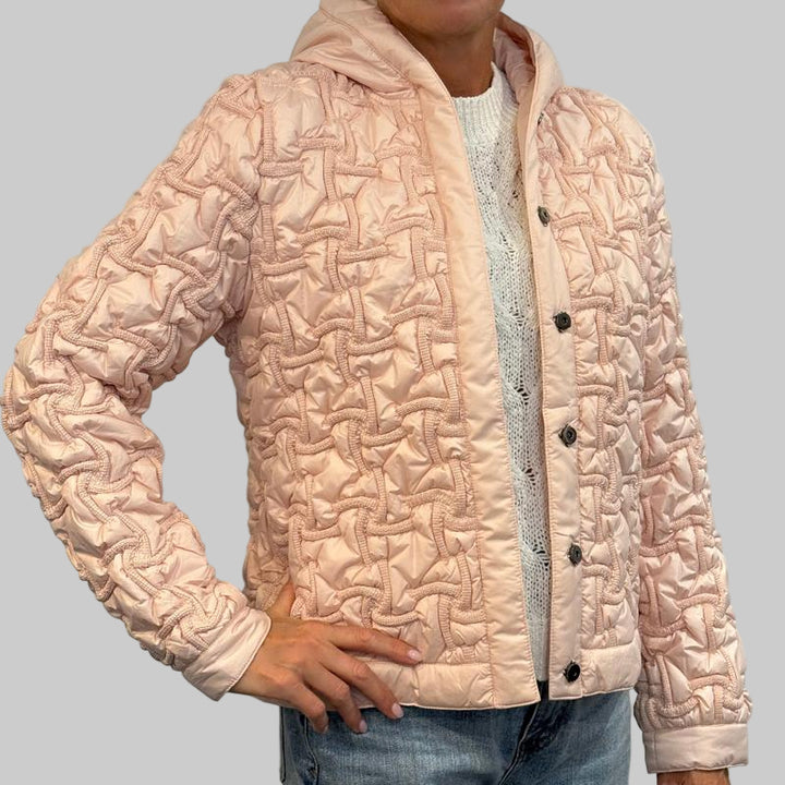 Atelier by Lyse Spenard Bubble Coat - Rose