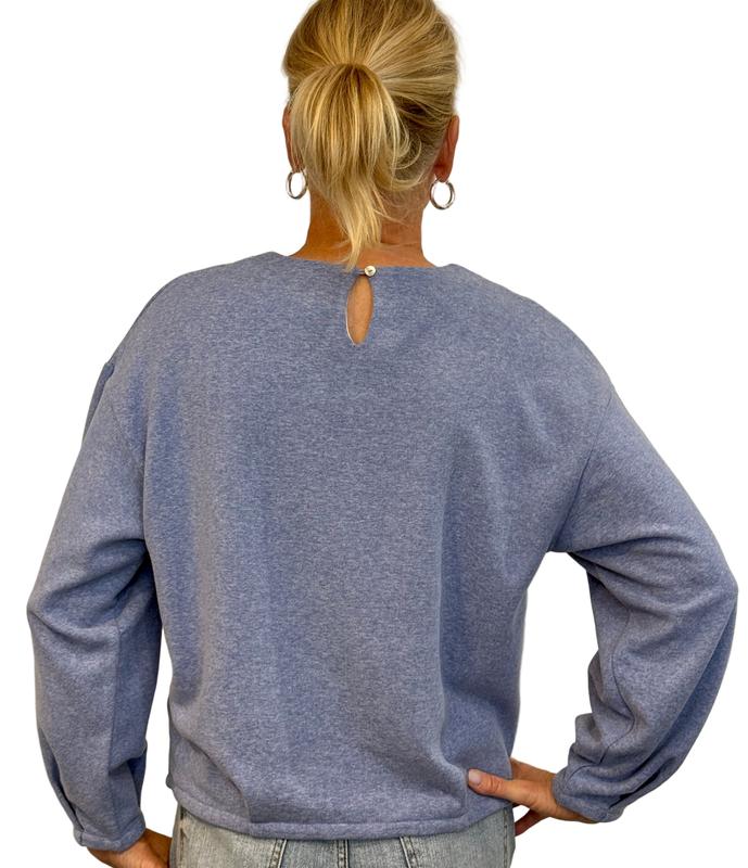 JC Sophie Joslin Scuba Sweater - Blue