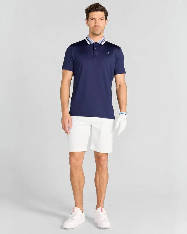 Redvanly Men's Mael Polo - Midnight Navy