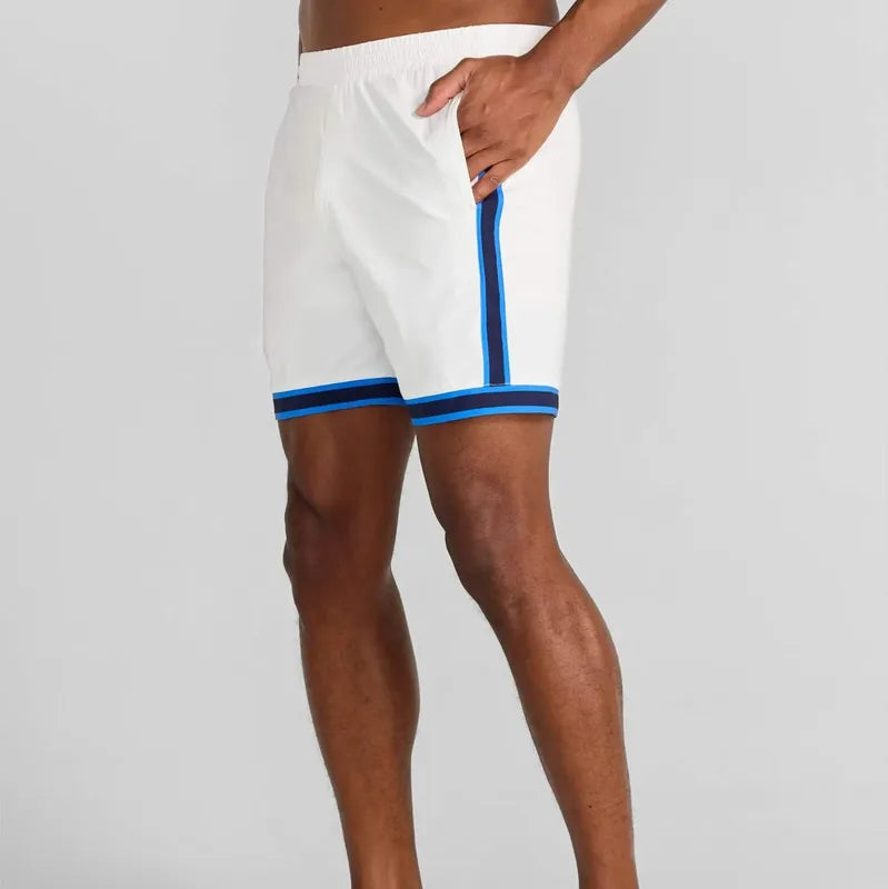 Redvanly Men's Chaville Shorts - White