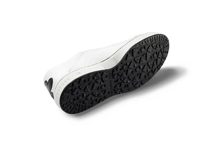 Royal Albartross Queen of Clubs Shoe - White/Black