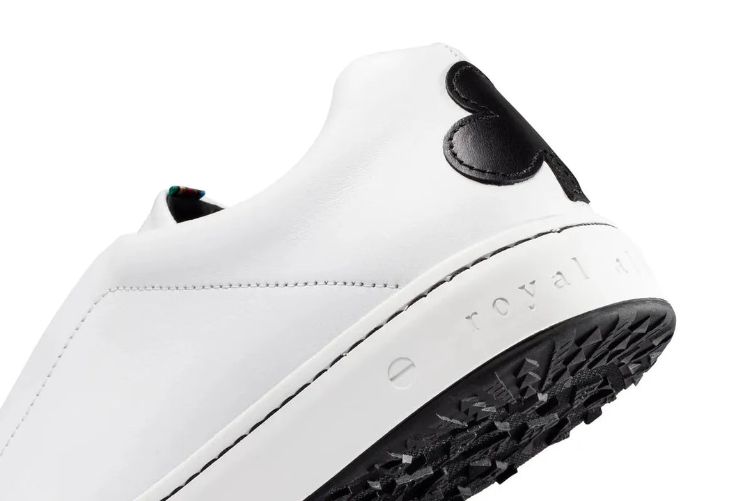Royal Albartross Queen of Clubs Shoe - White/Black