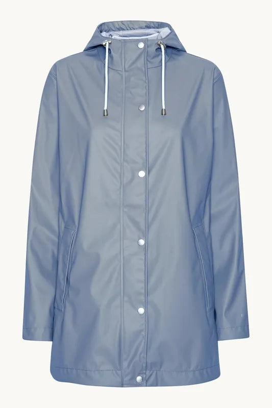 Ilse Jacobsen Rain Jacket - Blue