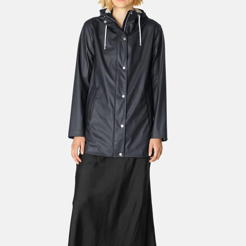 Ilse Jacobsen Rain Jacket - Navy