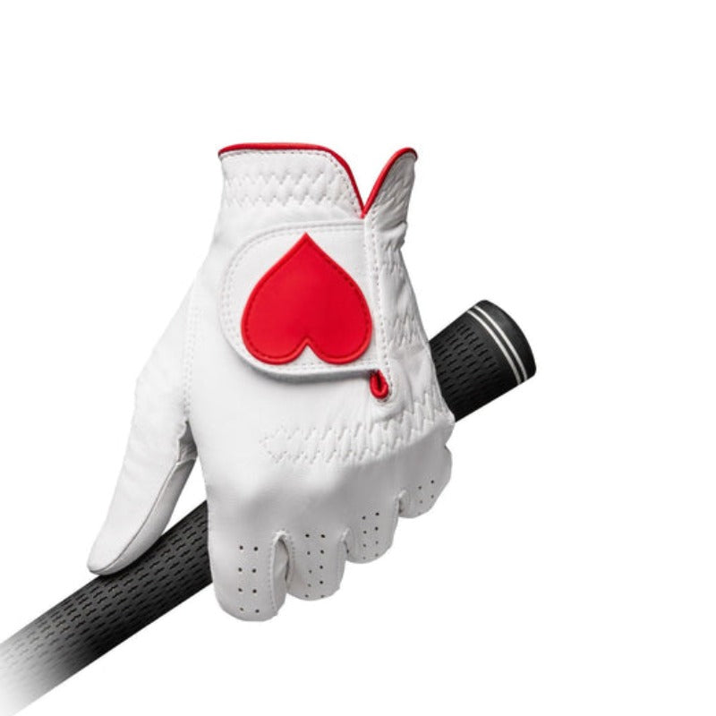 Royal Albartross Duchess Golf Glove - Queen of Hearts