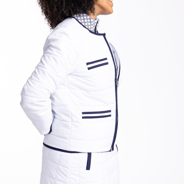 Kinona Polished For Play Jacket - White/Navy