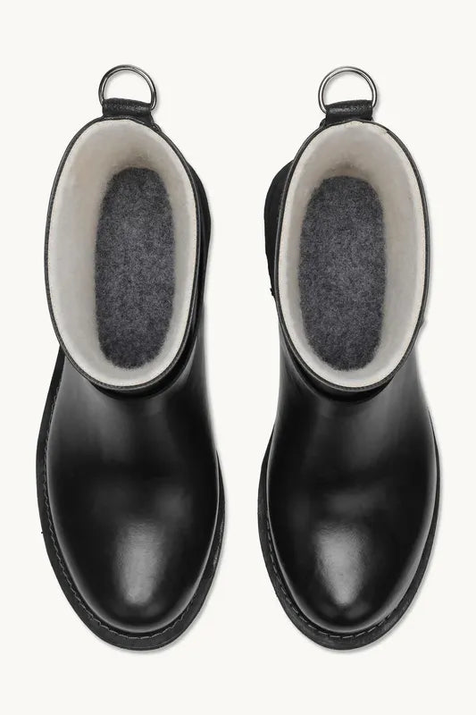Ilse Jacobsen Biker Rubber Boots - Black