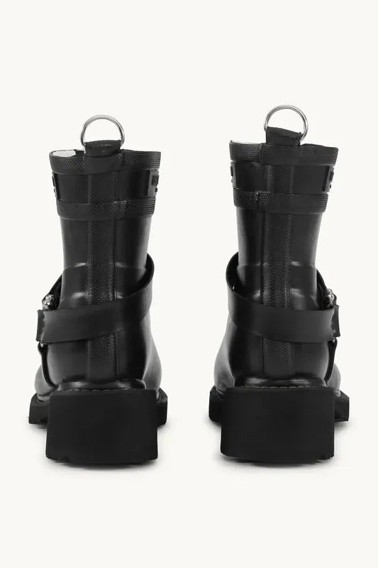 Ilse Jacobsen Biker Rubber Boots - Black