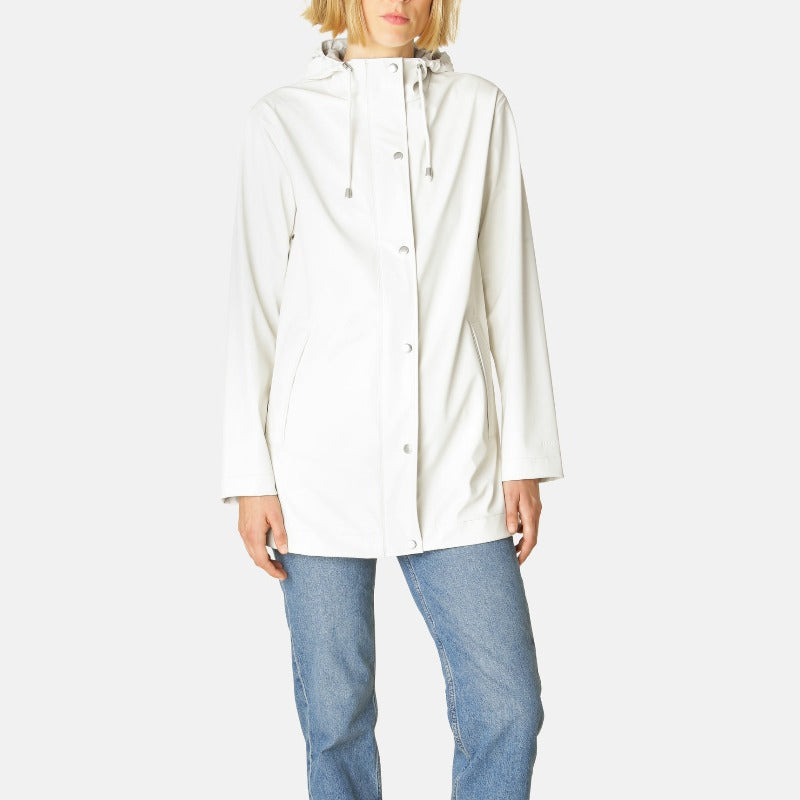 Ilse Jacobsen Rain Jacket - Milk Creme