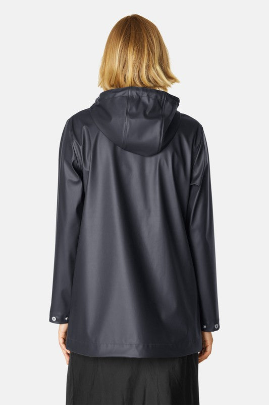 Ilse Jacobsen Rain Jacket - Dark Indigo