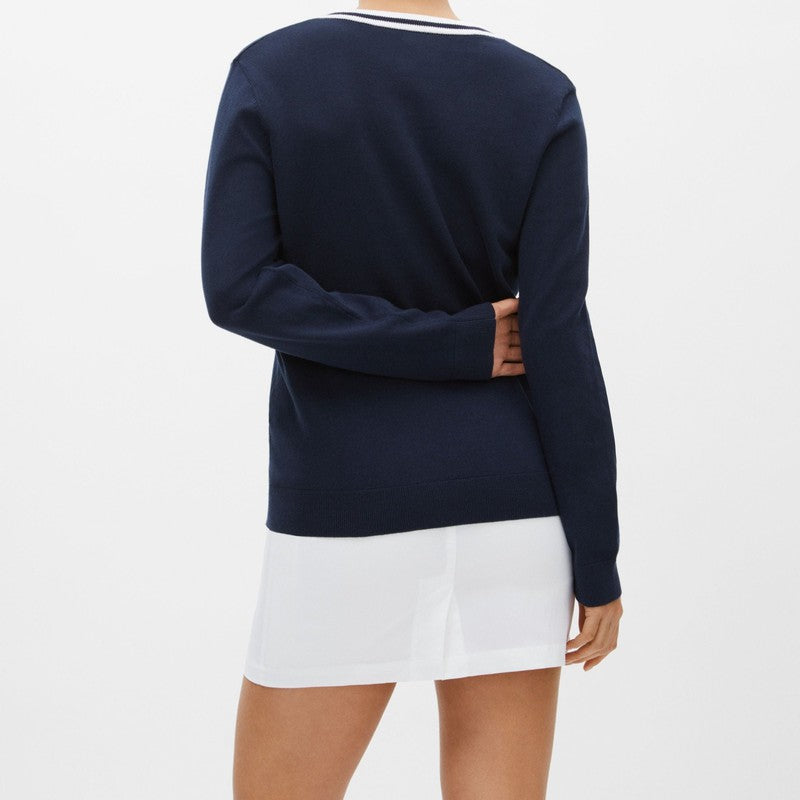 Rohnisch Adele Sweater - Navy/White