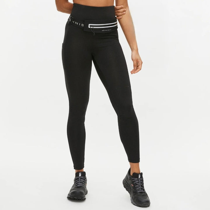 Rohnisch Thermal Zip Tights - Black