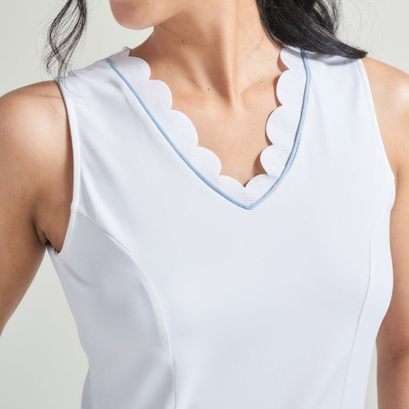 L'Oeuf Poche Cloud 9 Tank - White/Blue