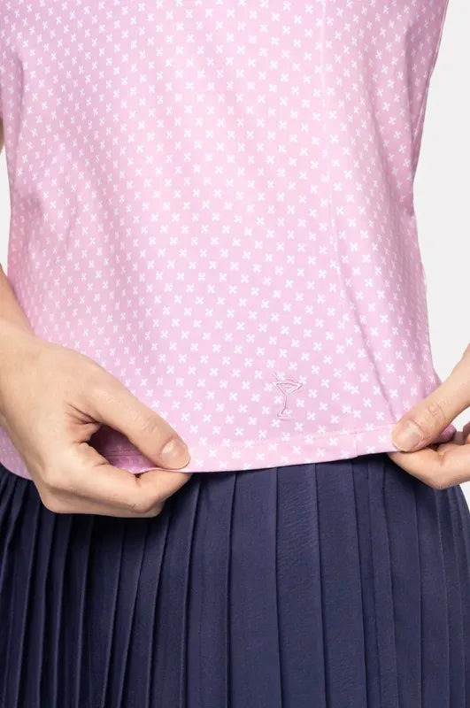 Golftini Cool Girl S/L Polo - Rose