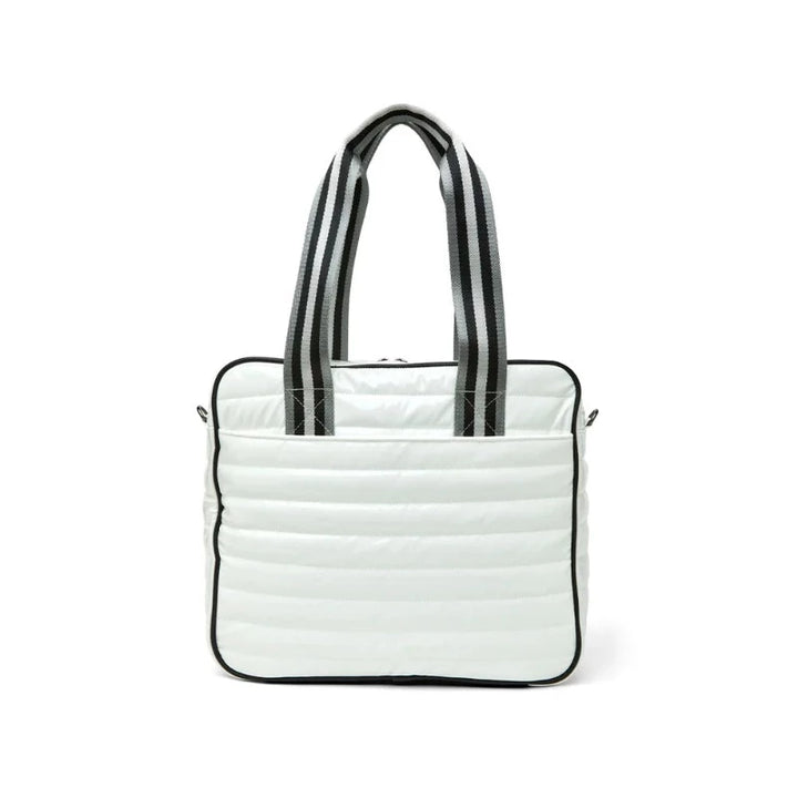 Think Royln Sporty Spice Pickleball Bag - White Patent