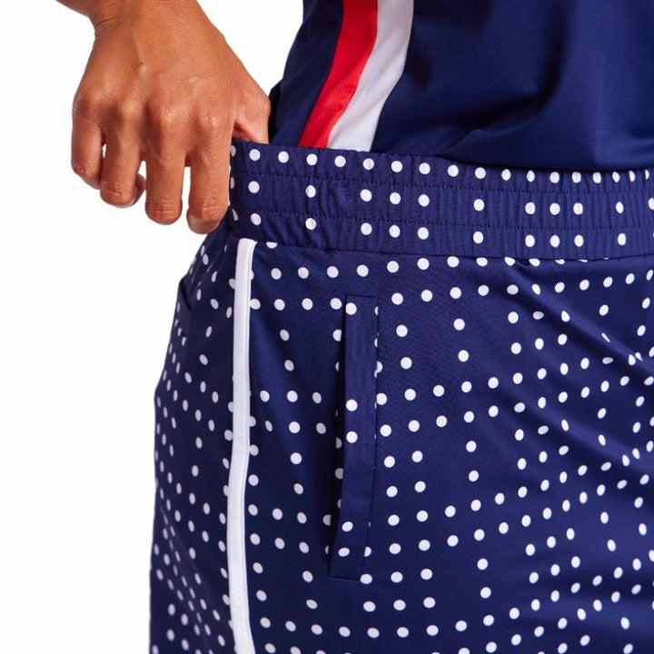 Kinona Putt Pedal Skort (15") - Domino Navy