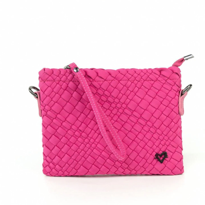 preneLOVE Charlotte Woven Crossbody - Magenta