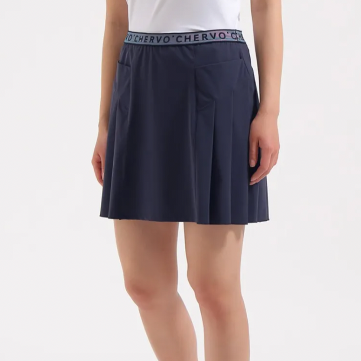 Chervò Joke Skort - Navy