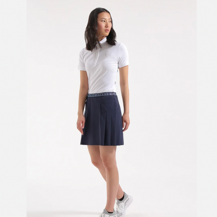 Chervò Joke Skort - Navy