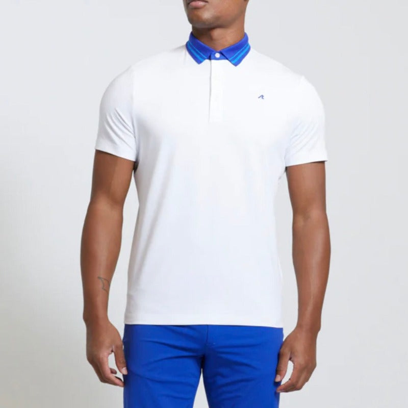 Redvanly Men's Cadman Polo - White