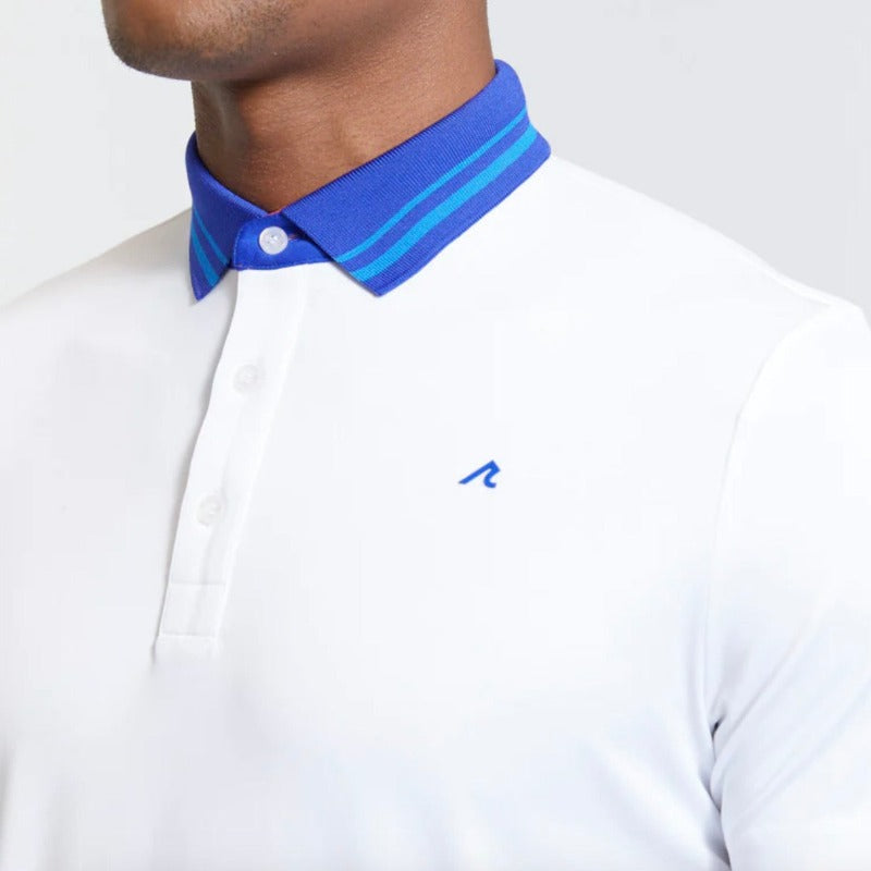 Redvanly Men's Cadman Polo - White