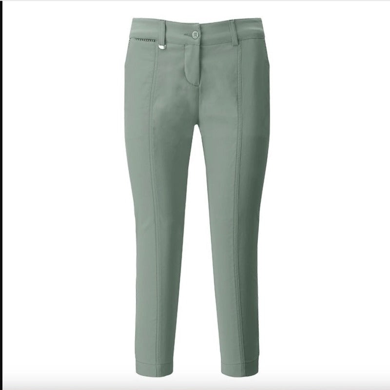 Chervò Silesia Crop Pants - Green