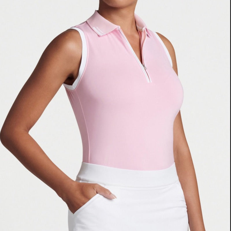 Peter Millar Chrissie Sport Polo - Palmer Pink