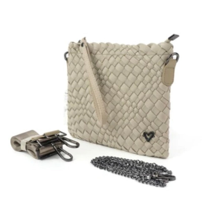 preneLOVE Charlotte Woven Crossbody - Khaki