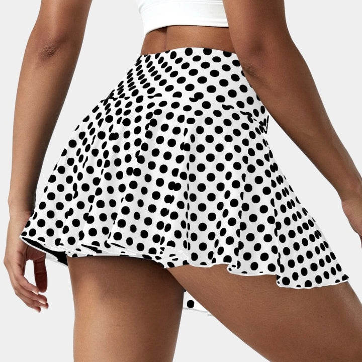 OC Everyday High Waisted Skort - Polka Dot