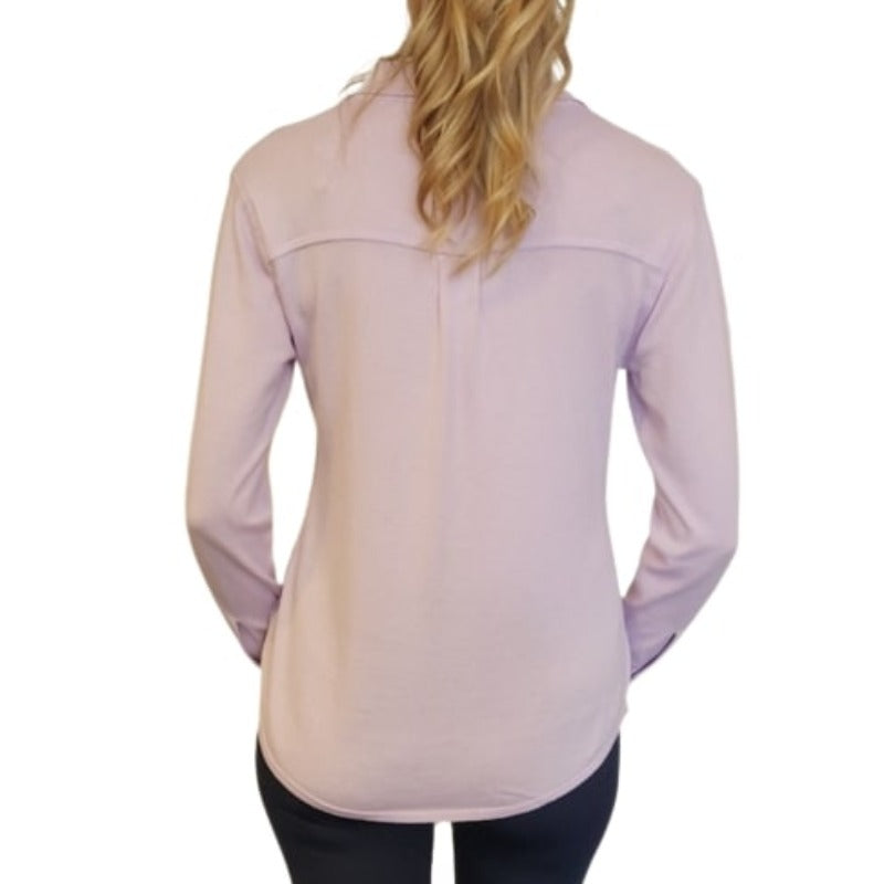 360 Cashmere Veronique Shirt - Lavender