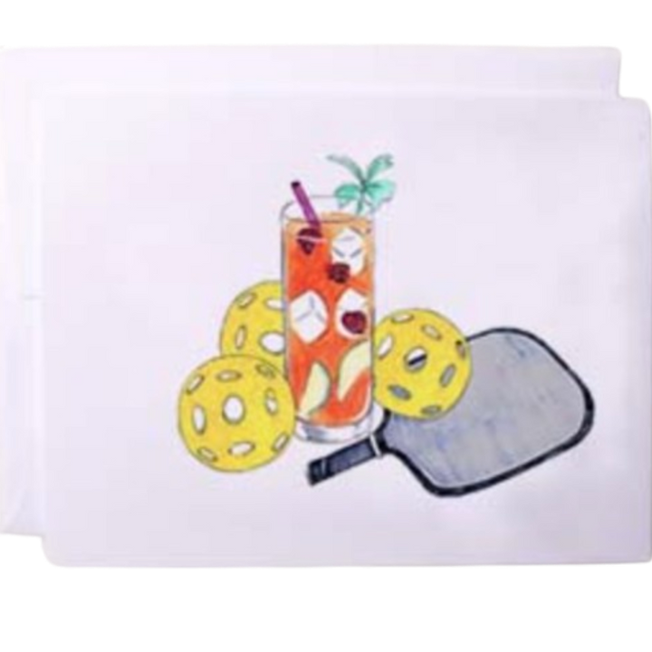 Bloom Designs Notecards - Pickleball